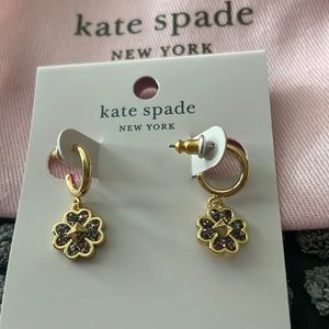 NWT Kate Spade gold “Spades & Studs”